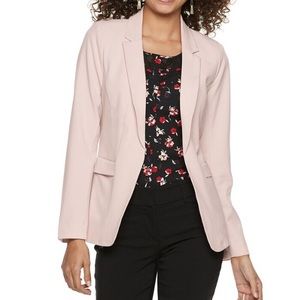 Candie’s pink blush blazer